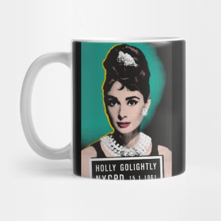 Audrey Mugshot Popart Mug